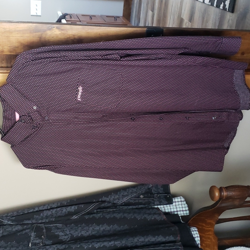 Mens Wrangler Button up shirt XL